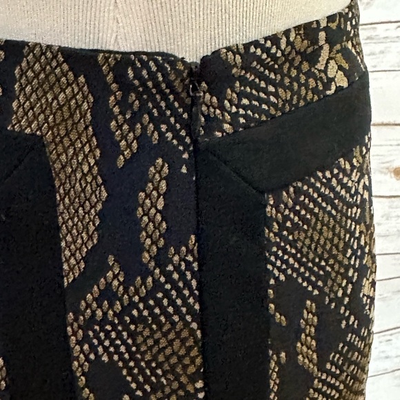 Diane Von Furstenburg mob wife corpcore Marta’ snakeskin pencil skirt - Picture 4 of 8